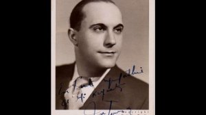 José Janson, tenor - Tango from operetta Yana, Paris HMV 1937.