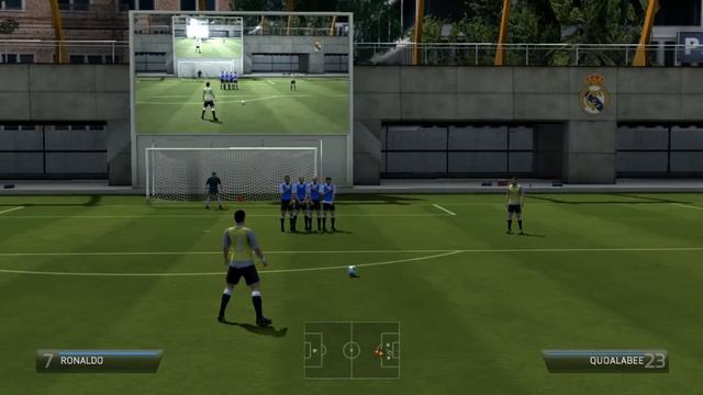 Как эффективно исполнять штрафные удары в [FIFA 14] смотреть онлайн