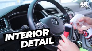 Детейлинг интерьера Volkswagen Tiguan за 5 часов с Adams Polishes | Interior Detail