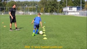Детский футбол и техническая тренировка
