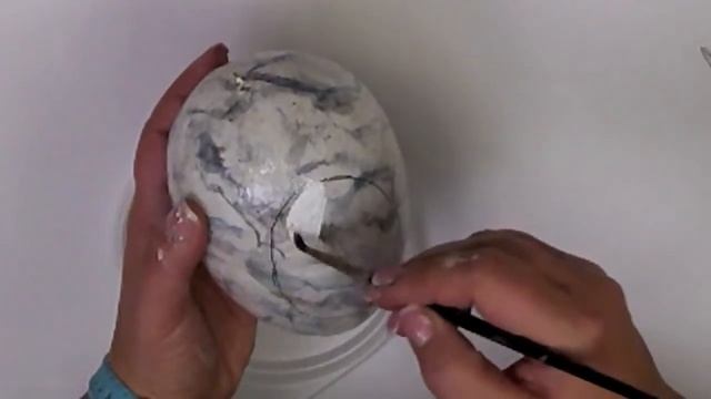 DECOUPAGE marmurowa pisanka - tutorial DIY смотреть онлайн