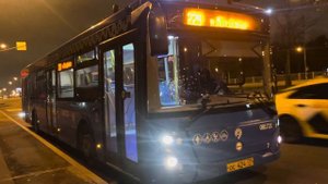 Автобус ЛИАЗ-5292.65 Следует по маршруту 229 Кольцевой