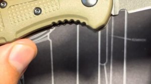 Мой первый автоматический Benchmade mini Claymore cpm-d2