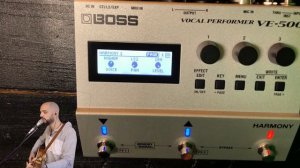 Every single effect presented on Boss VE 500 Vocal Performer