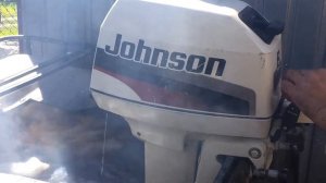 1997 Johnson 8 hp outboard motor 2 stroke (dwusuw)