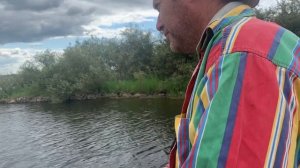 Рыбалка в Вологодской области. Устье реки Кубена. Поймали неизвестную нам рыбу.