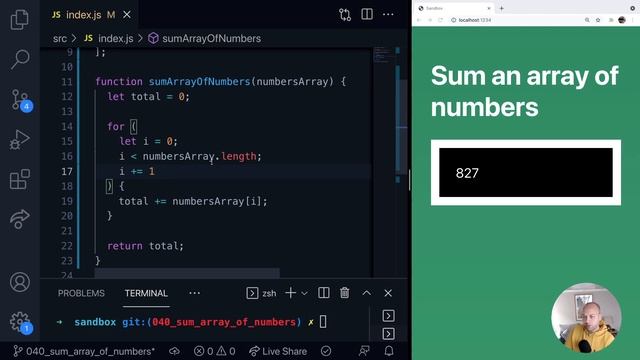 DevTips Daily: Sum an array of numbers in JavaScript