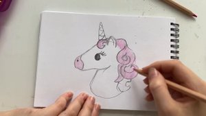 Как нарисовать ЕДИНОРОГА. Единорог нарисовать легко.