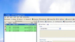 Fiddler Web Debugging Proxy - Filtering by Process