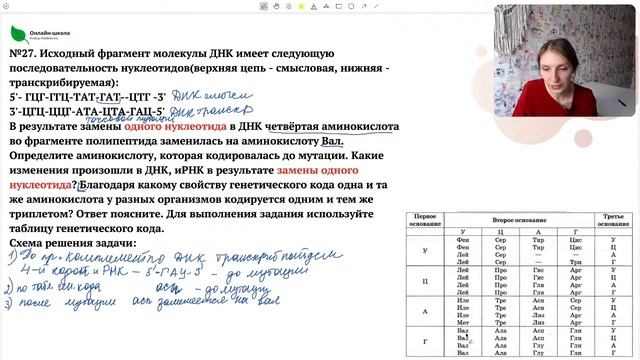 Биосинтез белка смотреть онлайн