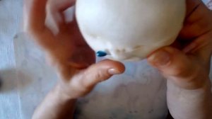554.CARITA DE MUÑECA SOFT.Кукла из капрона. Красивое лицо куклы. Утяжки лица. Голова куклы.к3