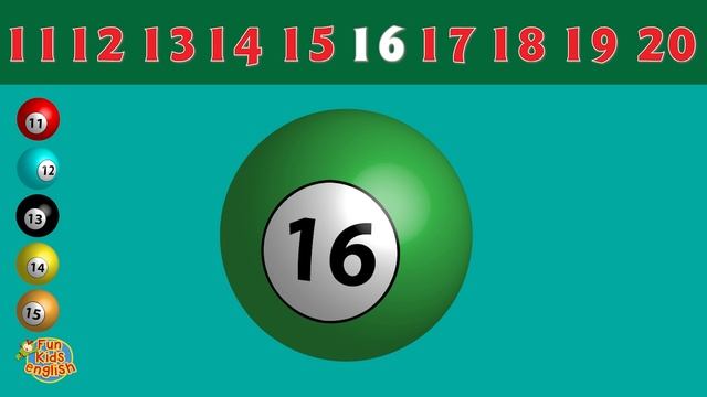 Counting 11 to 20 | Numbers | Counting Song for Kids | ESL for Kids | Fun Kids English