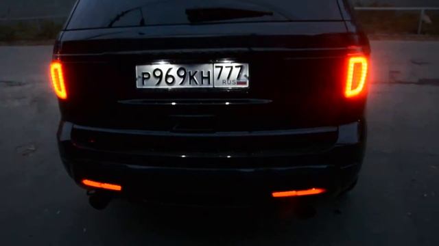 Ford Explorer диодные штатные поворотники смотреть онлайн