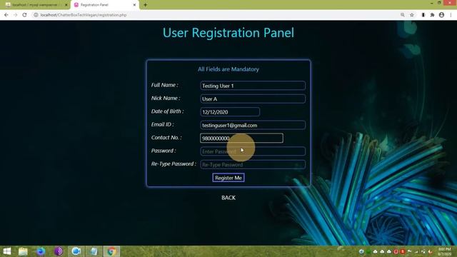 PHP Chat Application Tutorial | PHP Chatting Free Source Code Download | HTML CSS PHP MySQLi ??