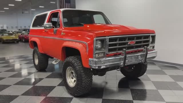 1979 Chevrolet Blazer K5 4x4 смотреть онлайн
