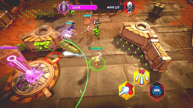 Marvel Realm of Champions.Как быстро раскачаться?.Железный человек и Новый Чемпион.Новая игра Марве смотреть онлайн