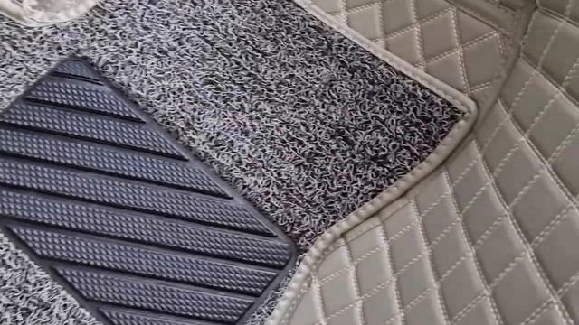 Обзор на 3Д Коврики Audi A8 (S8) D4 2010-17г от Avto-akcesuar - Серый Квадрат с двойн бежевой нитко смотреть онлайн