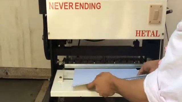NEVER ENDING A3 MULTI PURPOSE BINDING MACHINE смотреть онлайн