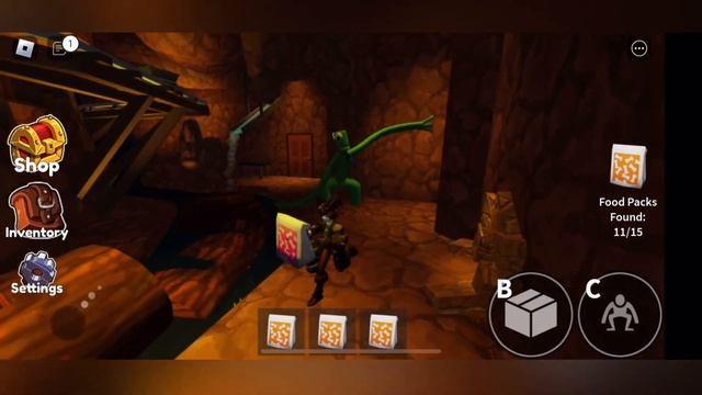 Green monster ? VS Orange monster ? jumpscare Rainbow friends Roblox смотреть онлайн