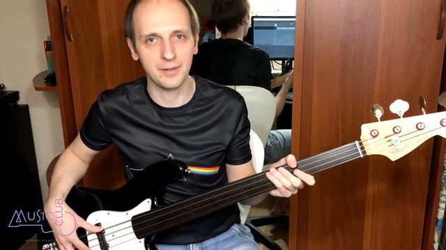 Евгений Бортников Lesson 4   Безладовая бас гитара смотреть онлайн