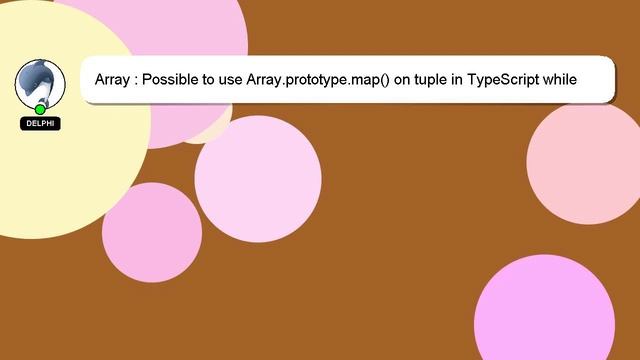 Array : Possible to use Array.prototype.map() on tuple in TypeScript while preserving tuple length