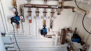 Установка коллекторов в котельной с небольшой площадъю