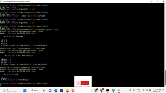 git basic commands смотреть онлайн