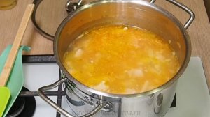 Крем Суп с Плавленым Сыром и Куриным Филе (Cream Soup with Melted Cheese and Chicken Fillet)