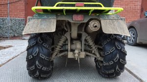 Новая резина для Yamaha Grizzly 450