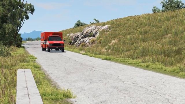 Автомобили против огромных лежачих полицейских #4 – BeamNG.Drive смотреть онлайн