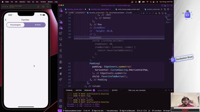 Add Favorite Screen| flutter tutorial | Mental Health Care App| Episode 46