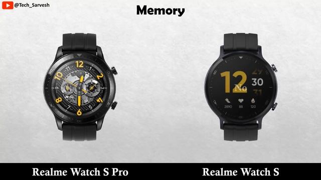 Realme Watch S Pro vs Realme Watch S смотреть онлайн