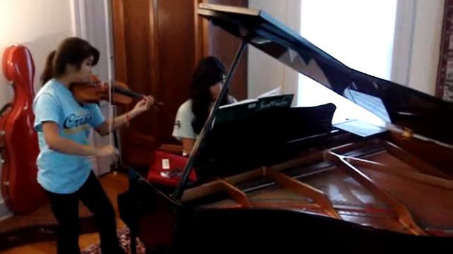 Secret Garden violin and piano duet смотреть онлайн