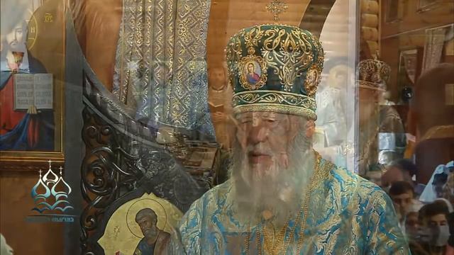 Трансляция праздничной Божественной литургии в честь иконы Божией Матери "Споручница грешных" смотреть онлайн