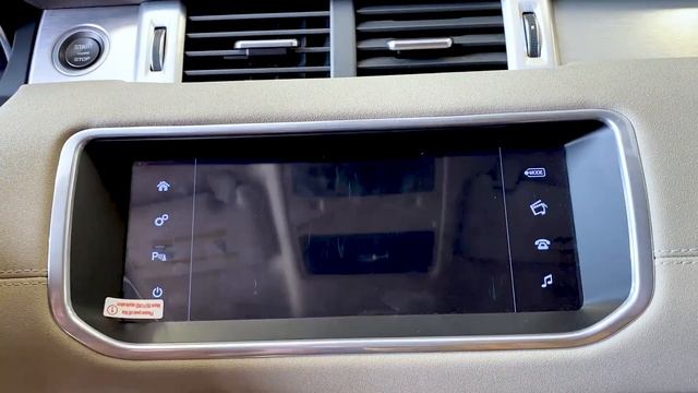 Range Rover Evoque - Замена головного устройства смотреть онлайн
