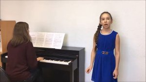 "Вечерняя песня" из цикла "13 музыкальных картинок" Ц.А. Кюи