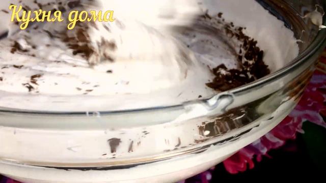 Зефир в домашних условиях. Зефир молочный с шоколадной крошкой. Зефир быстро и просто на желатине.