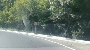 Серпантин между Туапсе и Сочи