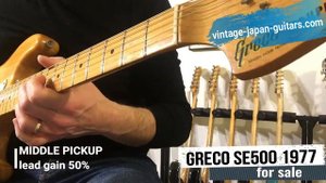 Greco stratocaster SE500 1977 - made in japan - www.vintage-japan-guitars.com