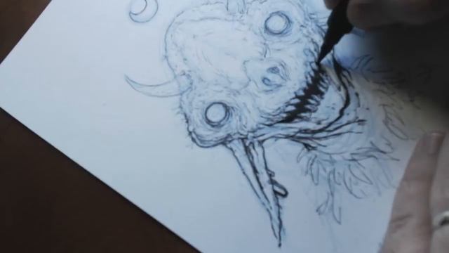 Nightshade Goblin Sketch with Commentary смотреть онлайн