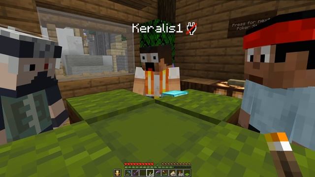 Stat Poker Rematch with Etho, BDubs, and Keralis! - Hermitcraft 7: #75 смотреть онлайн