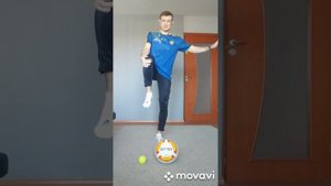 Часть 1. Футбольная тренировка для детей дошкольного и младшего школьного возраста  дома.