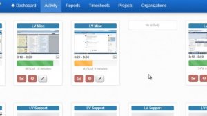 Hubstaff Time Tracking - Activities View