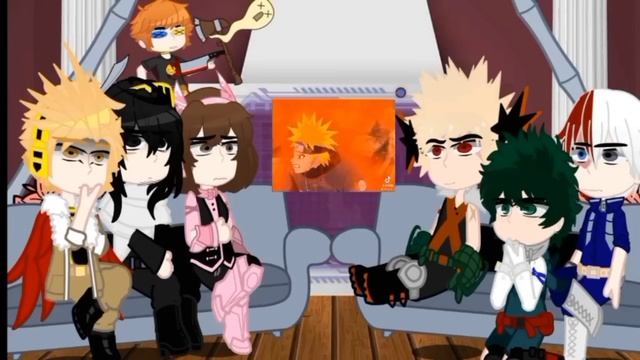 MHA react to new student as Naruto ? (eng/rus) смотреть онлайн