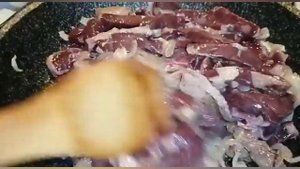 Печень жареная с луком