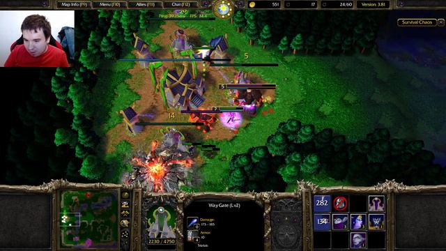 Warcraft 3: Reforged CZ/SK | #899 | Survival Chaos 3.81 - Kde vzal prachy na Xeroxe смотреть онлайн