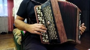 Татарская народная песня "Апипа" на баяне. "Әпипә" татар халык җыры. Любительская игра. Подбор.