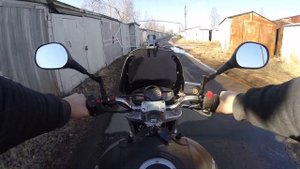 Сузуки GSR -600, лучший в своем классе, городской нагибатор.