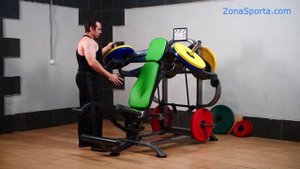 Тренажер Хаммер Жим от груди ProfiGym ТДХ-0100-DE обзор