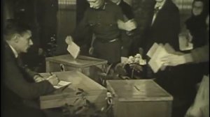 Марш к "выборам" в Верховный совет СССР 1937